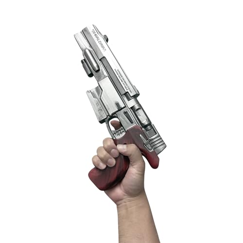 LALAPORT 13.5\" Johnny Silverhand Cyberpunk Foam Replica | Halloween Cosplay Prop Collectible for Display & Costume