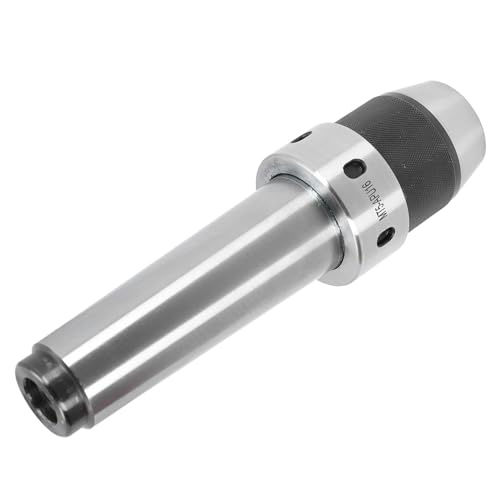 Portabrocas sin Llave Autoajustable, Taladro sin Llave Autoajustable MT5 APU16 Ajustable 3 Mordazas Amplio Rango de Sujeción para Máquinas CNC y Portabrocas