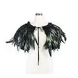 Aplicación: Puedes crear chales de plumas para la ropa. Vístete elegantemente para otras ocasiones sofisticadas.