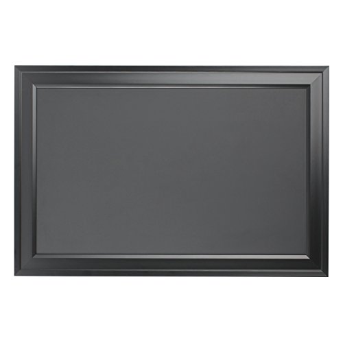 DesignOvation Bosc Framed Magnetic Chalkboard, 18.5x27.5, Black - Thumbnail 2