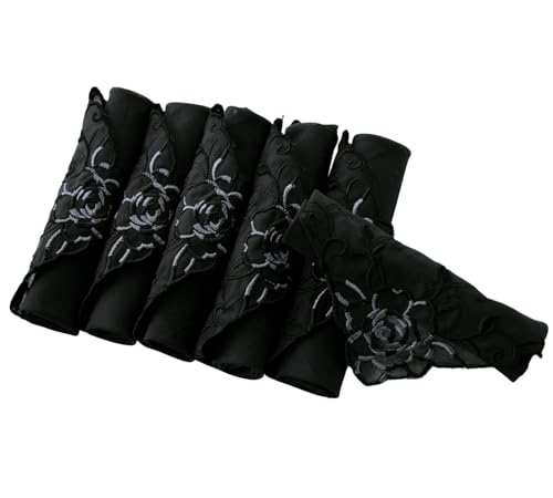 Image of Lace Cotton White Handkerchiefs Perfect Wedding Bulk