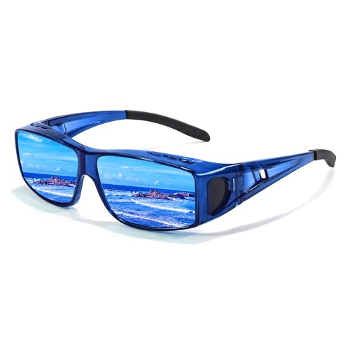 Myiaur Polarized Over Glasses Sunglasses for Men Women