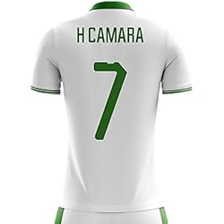 Home Concept Ropa De Cama Airosportswear 2022-2023 Senegal Home Concept Football Soccer T-Shirt Camiseta (Henri Camara 7) - Kids
