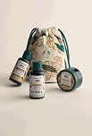 The Body Shop Ginger Shampoo 60ml, Conditioner 60ml, Hair Scalp Scrub 50ml, Pouch Set