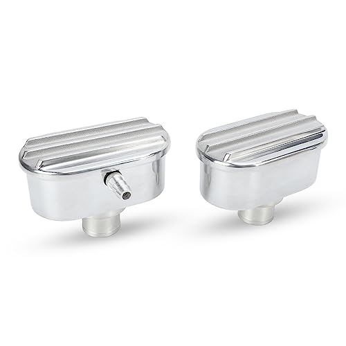 Couvercle de soupape Raguso 6100FP reniflard PCV ovale en aluminium pour remplacement moteur