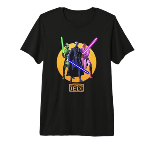 Star Wars Tales of the Jedi t-shirt premium pour un style geek