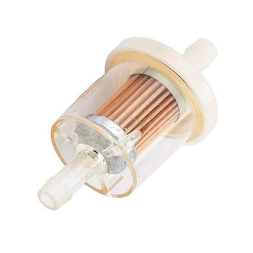 DSkoiph Pack of 2 691035 493629 Fuel Filter Universal 40 Micron 1/4 Inline Compatible with Briggs & Stratton for Kawasaki 49019-7001 7-07061 for Kohler 2505007S 2505021S for husqvarna Lawnmower Parts