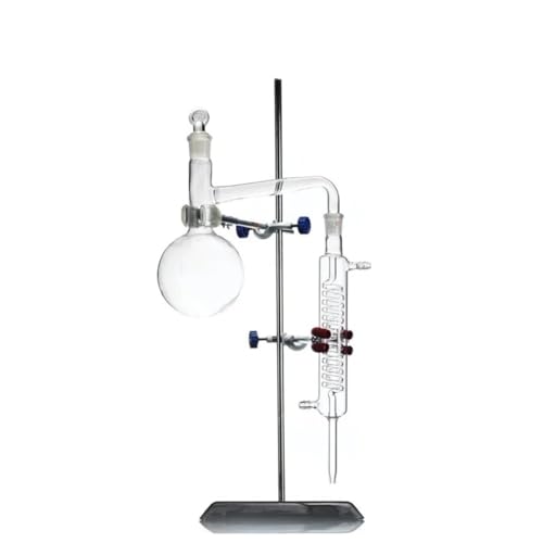 Équipement laboratoire en verre anti-fissure 1000ml appareil à joints rodés étanches