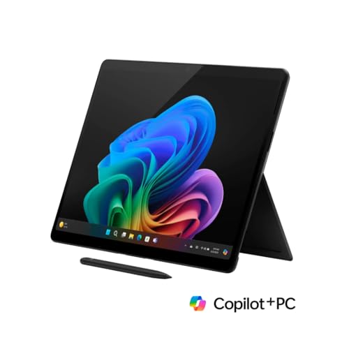Image of Microsoft Surface Pro 11 Copilot PC Bundle, 13 inch 2.8K Touchscreen Tablet with Black Surface Flex Keyboard & Slim Pen, 16GB RAM, 512GB SSD, Wireless, Win 11 Pro, Black