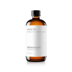 AromaTech White Tea Aroma Essential Oil Blend: Luxury Hotel Inspired Aromatherapy with White Tea, Orange & Palo Santo for Ultrasonic Diffusers & Nebulizers (500 mL)