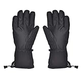 Seguro e impermeable: la superficie de los guantes es de tela impermeable. Después de las salpicaduras, el agua se condensará automáticamente en perlas y se desliza. No mojar los guantes. Es una buena opción para hacer frente a la lluvia normal y la nieve. Los guantes eléctricos pueden mantener tus manos calientes y cómodas