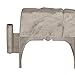 Suncast Interlocking Border Edging - Stone -Like Poly Construction for Garden, Lawn, and Landscape Edging - Water Resistant Border for Containing Trees, Flower Beds and Walkways - Light Taupe -Gray
