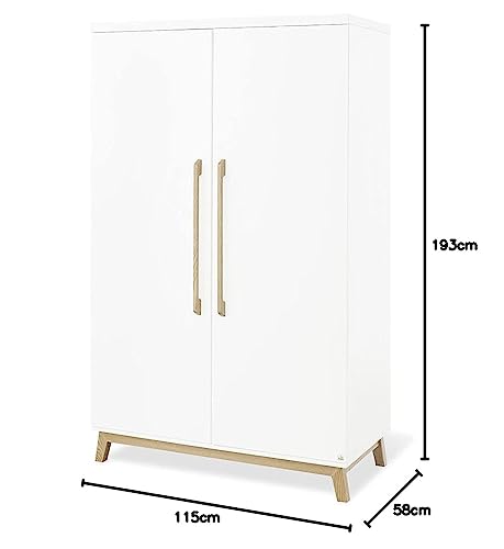 Pinolino 143415 – Armadio 'Riva', Bianco - 3