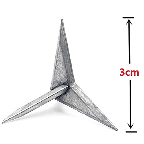 NORDOG Chiodo triangolare da 3 cm, chiodo non