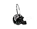 NFL Atlanta Falcons Shower Curtain Rings (12 Pack), Red/Black