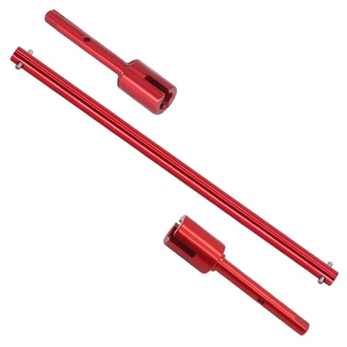 Compatible With Tamiya For TT02 For TT02B RC �J�[�A�b�v�O���[�h�p�[�c�����A���~�j�E���������C���g�����X�~�b�V�����v���y�������h���C�u�V���t�g �p�[�c RC�J�[(Red)
