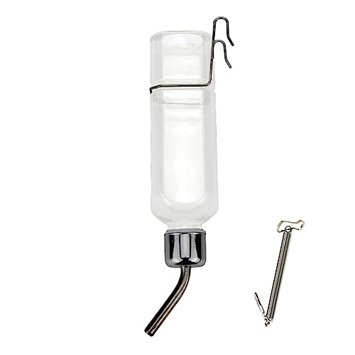 Automatic Hamsters Water Dispenser for Cage Hanging Small Pet Watering Drinking Bowl Bead Head Water Bottle for Rabbits