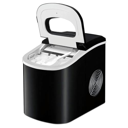Máquina compacta portátil para hacer hielo 26 lb/día miniatura 4