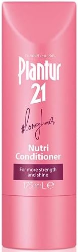 Plantur 21 #longhair Caffeine Conditioner for Long and Brilliant Hair 175ml | Strengthens the hair structure and smoothes the hair surface | No Silicones | Energy Kick for Hair Roots