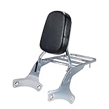 ABNEHMBAR - Die Sozius-Sissybar ist abnehmbar, schnell und einfach abzunehmen und zu installieren. Sie können sie abnehmen, wenn Sie sie nicht benötigen.