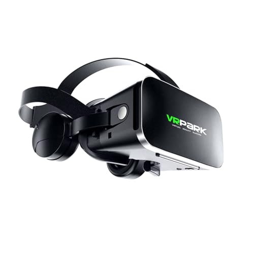Vrpark J50 Bluetooth Kulaklıklı 3D Sanal Gerçeklik Gözlüğü-AL4746