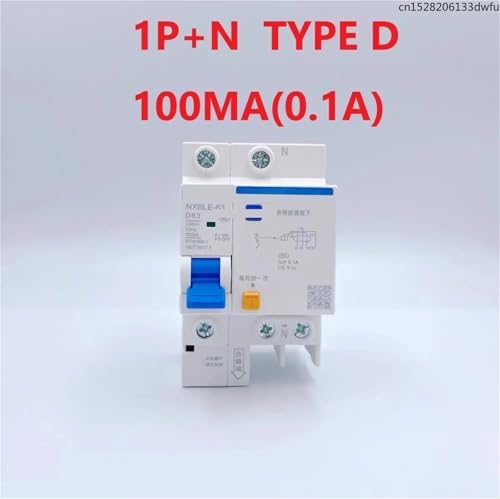 Disjoncteur différentiel NXBLE Type D 40A 100mA pour tableau électrique