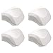 Intex PureSpa Cushioned Foam Headrest Pillow Hot Tub Spa Accessory, White 4 Pack