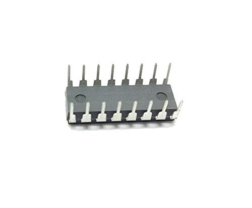 Image of INVENTO 2Pcs 74HC42N 7442 IC, BCD to Decimal Decoder, HC Family, 10 Output, 5.2 mA, 2 V to 6 V, DIP-16