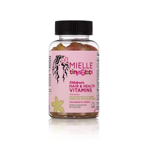 Mielle Organics Children's Hair & Health vitamin with biotin - 60 gummies