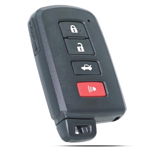 SUPALAND Smart Key Fob Fits for Toyota Avalon Camry Corolla 2012-2018 Keyless Entry Remote Control FCC ID: HYQ14FBA P/N:89904-06140 (Board: 281451-0020 G) Push Start Key Replacement