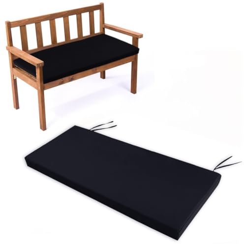 Coussin de banc de jardin 2 places imperméable épaisseur 8 cm XJBTBA