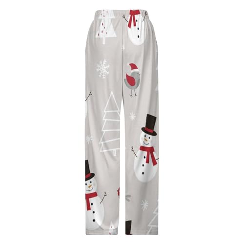 Christmas Gray SnowmanChildren's Casual Pajamas110CM4