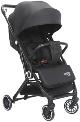 Carrinho de Bebê Passeio Vira Berço NIVI Maxi Baby (Preto)