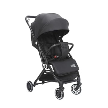 Maxi Baby Carrinho de Bebê Passeio Vira Berço COMPASS (Preto)