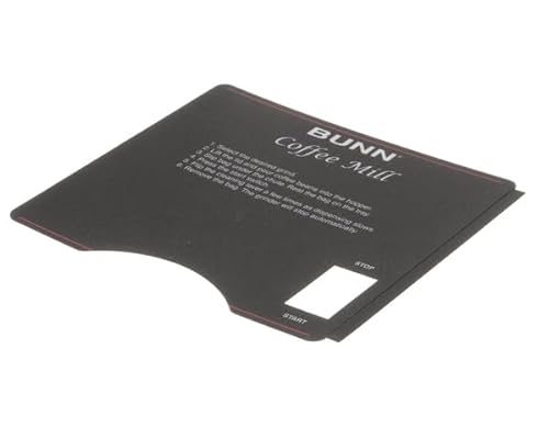 Replacement for fits 39957.0000 Bunn Decal