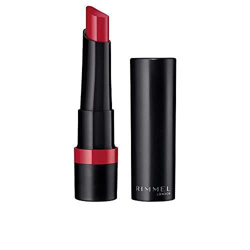 Rimmel London Rossetto Lunga Durata Lasting Finish Extreme, Effetto Luminoso, 520 Dat Red, 4 g