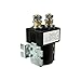 CZW DC Contactor Relay, 100A-400A Heavy Duty Power Relay for Electric Forklift, Car, Ship Battery Systems, Black Metal Construction, 12V DC Operation (CZW 50A 6v 1NO)