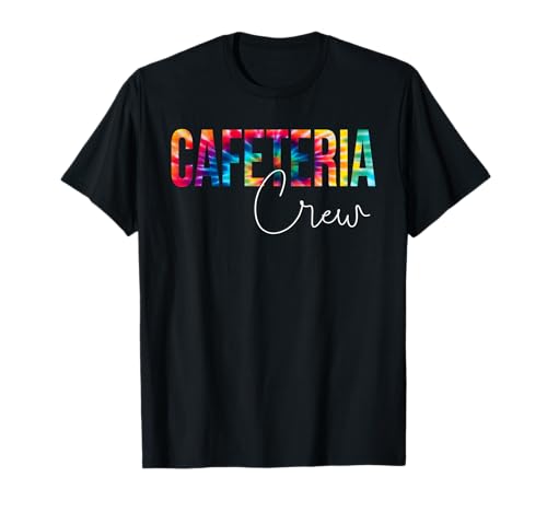Tie Dye Cafeteria Crew Lunch Lady Squad Back To school Kids T-Shirt