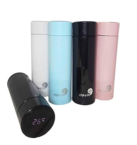 Garrafa Térmica de Inox Smart - 380ml (Preto)