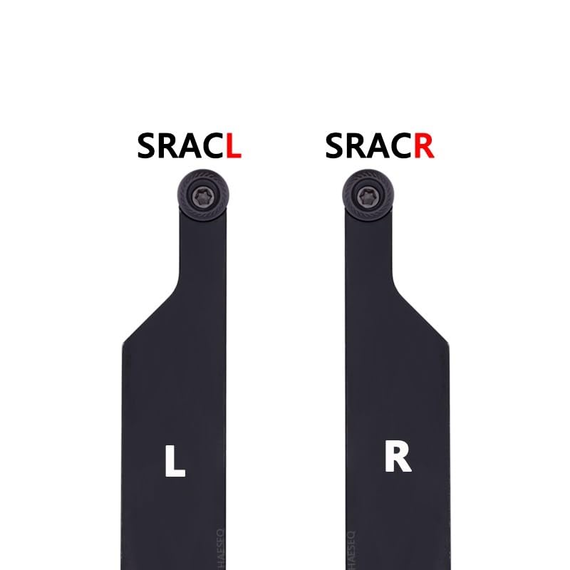 Portaherramientas de corte CNC, SRACR SRACR1616 SRACR2020 SRACR2525 for cortador de torno RCMT RCGT, 1 ud.(08,1616H)