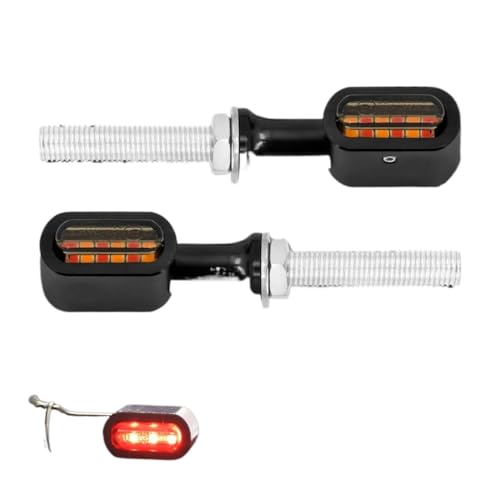 Clignotant de frein arrière moto LED pour custom Dyna et Softail - 2