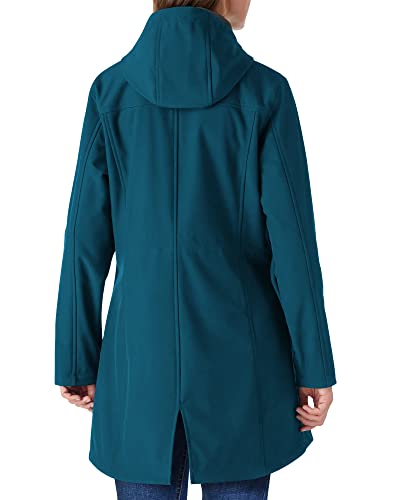 image for Outdoor Ventures Women's Lightweight Waterproof Fleece Lined Hooded So