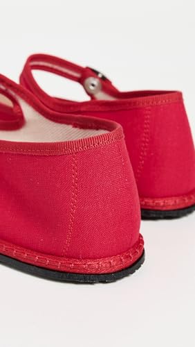 Women's Classic Linen Mary Jane Flats3