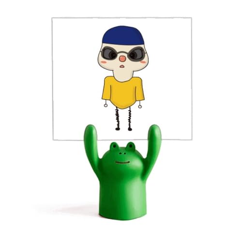 Support mémo sport grenouille pour médailles de natation et bureau