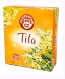 Pompadour Tila Infuso di Tiglio, Rilassante e Distensivo, 100 Bustine da 110 g, Confezione da 2