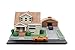 Jada Toys Fast & Furious Nano Hollywood Rides Dom Toretto's House Display Diorama with Two 1.65