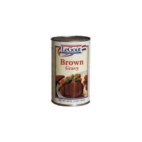 LeGout - Brown Gravy - 48 oz can Cover