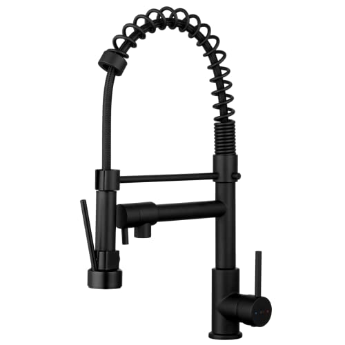 Essebagno 9019767 Big Pro mitigeur évier à douchette full black Cover