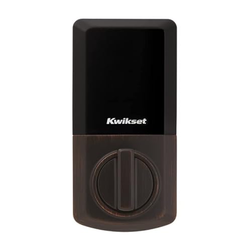 Kwikset Smartcode 270 Keyless Electronic Touchpad Deadbolt, Auto Door Lock, Smartkey Re-Key Security, Venetian Bronze #TOP2