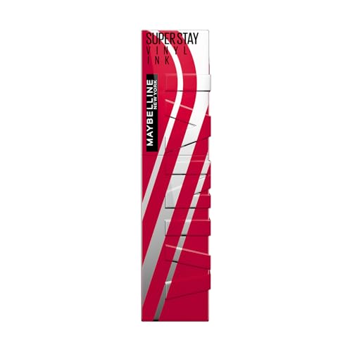 Image of Maybelline Super Stay Vinyl Ink High Shine Racing Liquid Lipstick, Finish | 4.2ml